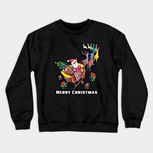 Merry Christmas Santa Claus Crewneck Sweatshirt